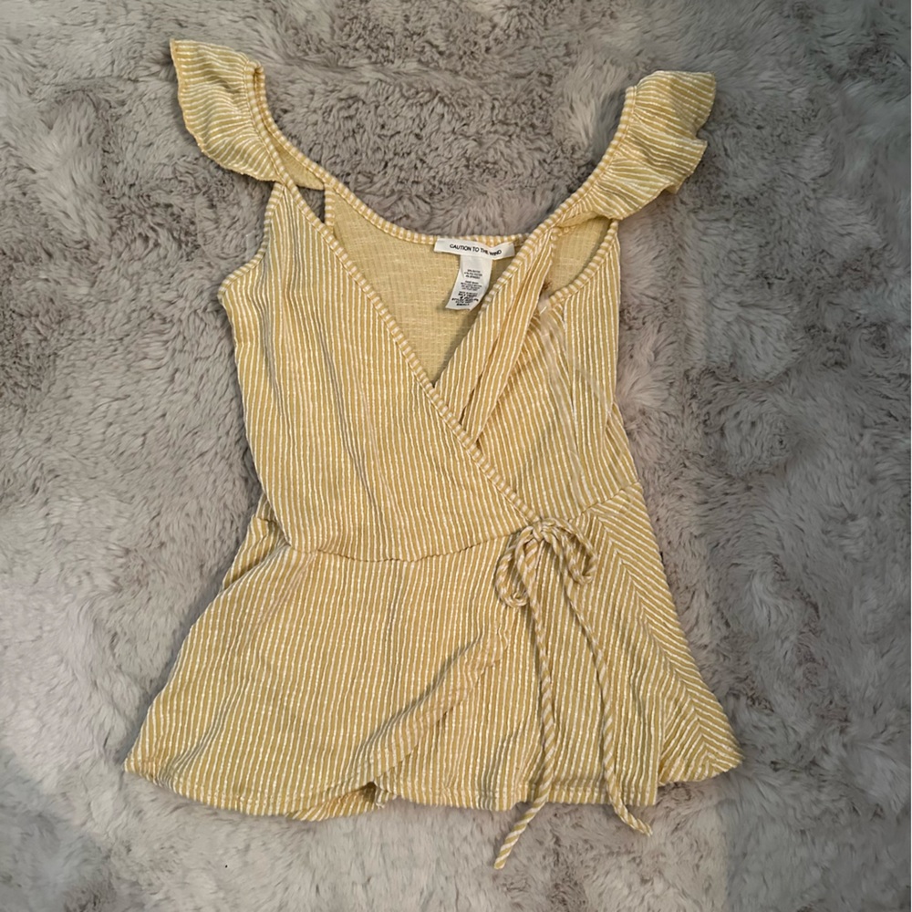 Caution To The Wind Tank Top